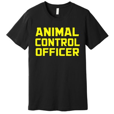 Animal Control Officer Halloween Costume Premium T-Shirt