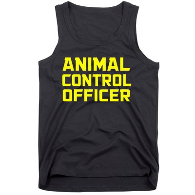 Animal Control Officer Halloween Costume Tank Top