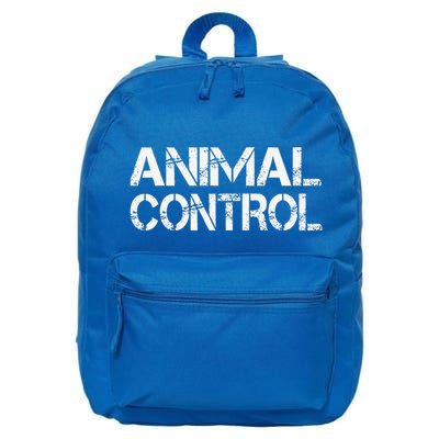 Animal Control Officer Halloween Costume Gift 16 in Basic Backpack