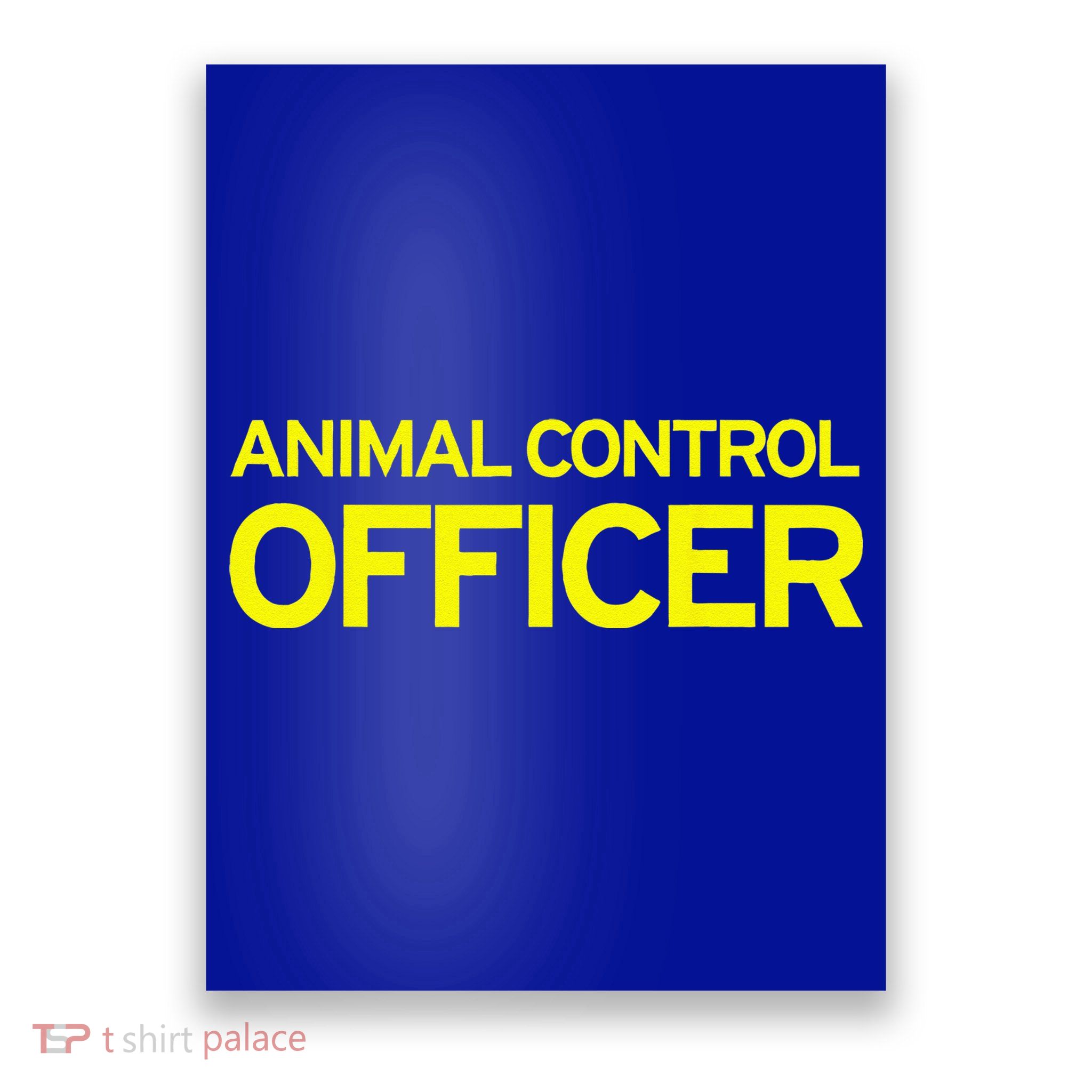 Animal Control Officer Halloween Costume Poster