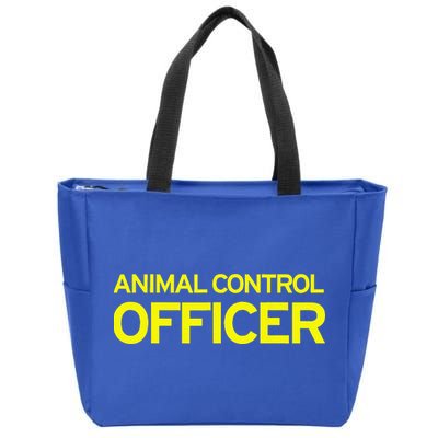 Animal Control Officer Halloween Costume Zip Tote Bag