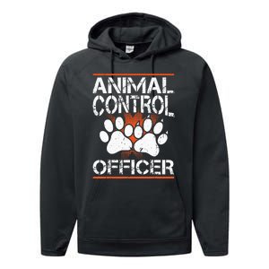 Animal Control Officer Performance Fleece Hoodie