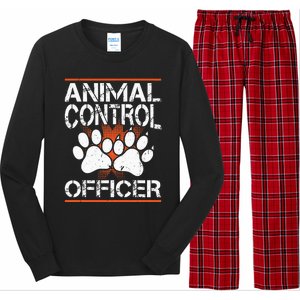 Animal Control Officer Long Sleeve Pajama Set