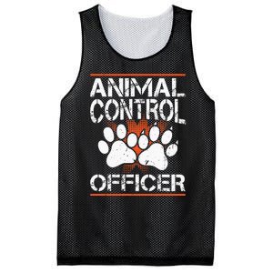 Animal Control Officer Mesh Reversible Basketball Jersey Tank