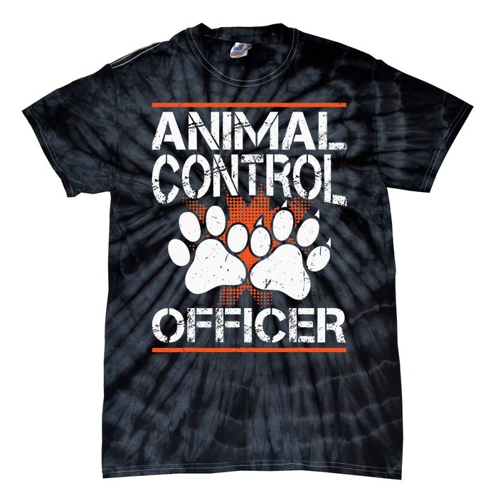 Animal Control Officer Tie-Dye T-Shirt