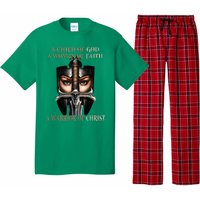 A Child Of God A Woman Of Faith A Warrior Of Christ Pajama Set