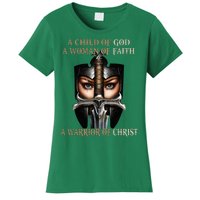 A Child Of God A Woman Of Faith A Warrior Of Christ Women's T-Shirt