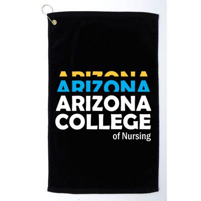 Arizona College Of Nursing Back To School Nurse Education Golf Towel
