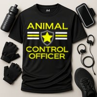 Animal Control Officer Cooling Performance Crew T-Shirt