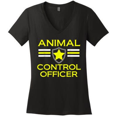 Animal Control Officer Women's V-Neck T-Shirt