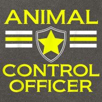 Animal Control Officer Cotton Canvas Backpack