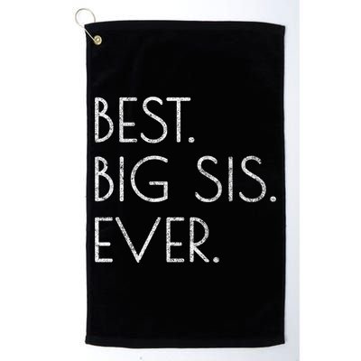 Awesome Cool Older Sister Gift Best Big Sis Ever Meaningful Gift Golf Towel