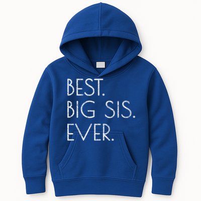 Awesome Cool Older Sister Gift Best Big Sis Ever Meaningful Gift Kids Hoodie