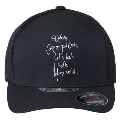 Aphextwin Come On You Cunts LetS Have Some Aphex Acid Flexfit Unipanel Trucker Cap