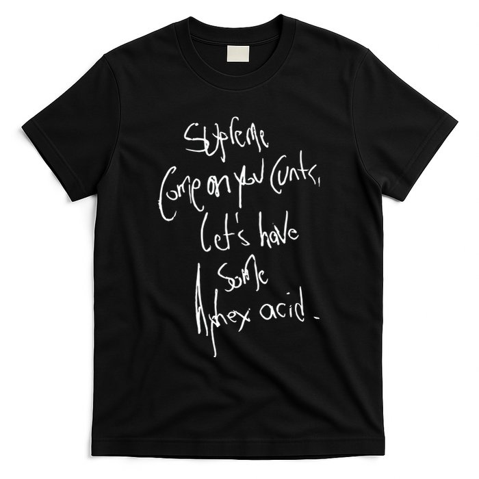 Aphextwin Come On You Cunts LetS Have Some Aphex Acid T-Shirt