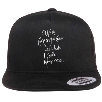 Aphextwin Come On You Cunts LetS Have Some Aphex Acid Flatbill Hat