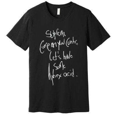 Aphextwin Come On You Cunts LetS Have Some Aphex Acid Premium T-Shirt
