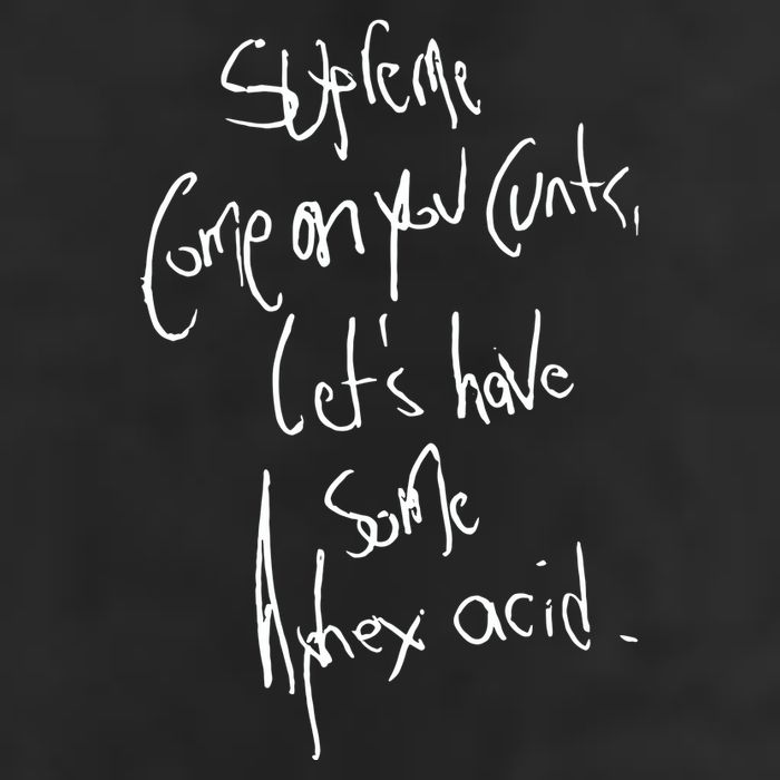 Aphextwin Come On You Cunts LetS Have Some Aphex Acid Microfiber Hand Towel