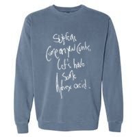Aphextwin Come On You Cunts LetS Have Some Aphex Acid Garment-Dyed Sweatshirt
