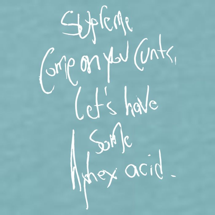 Aphextwin Come On You Cunts LetS Have Some Aphex Acid Sueded Cloud Jersey T-Shirt