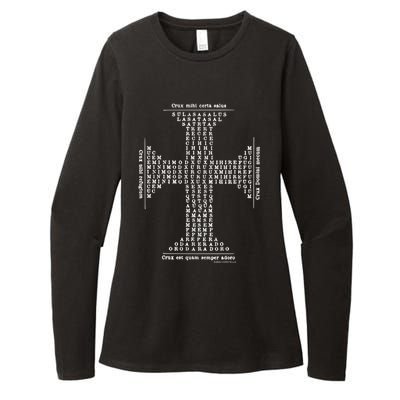 Angelic Cross Of Saint Thomas Aquinas Gift Womens CVC Long Sleeve Shirt