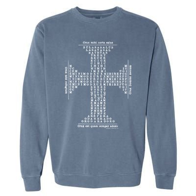 Angelic Cross Of Saint Thomas Aquinas Gift Garment-Dyed Sweatshirt