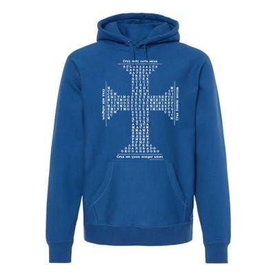 Angelic Cross Of Saint Thomas Aquinas Gift Premium Hoodie