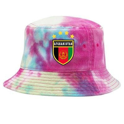 Afghanistan Coat Of Arms Flag Souvenir Kabul Tie-Dyed Bucket Hat