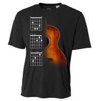 Acoustic Guitar Chords Cooling Performance Crew T-Shirt