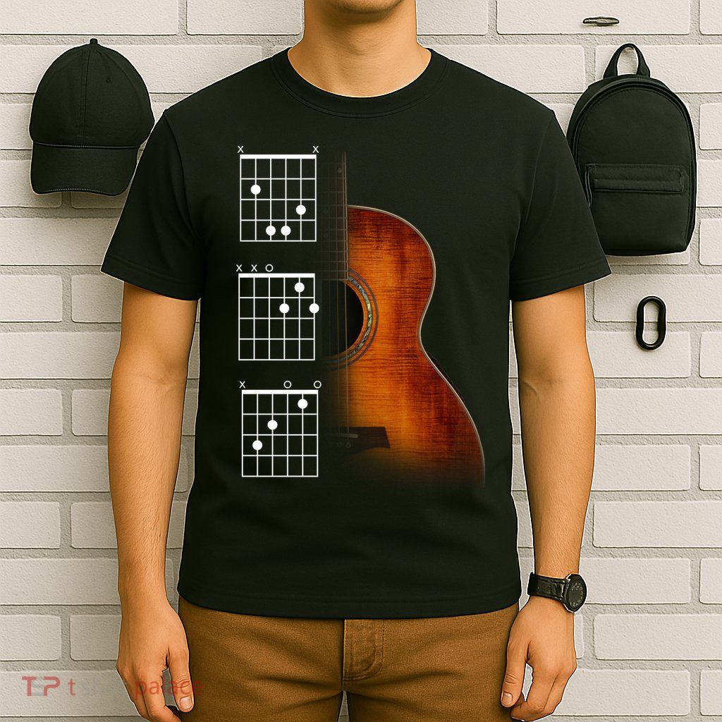 Acoustic Guitar Chords T-Shirt