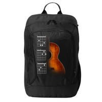 Acoustic Guitar Chords City Backpack