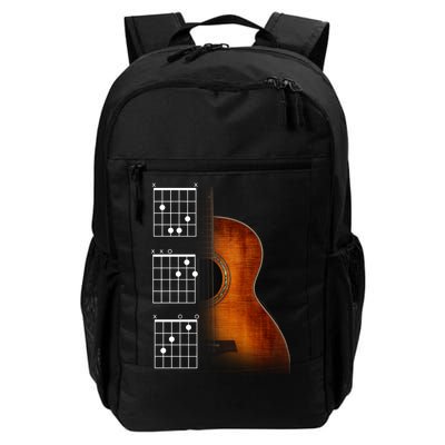 Acoustic Guitar Chords Daily Commute Backpack