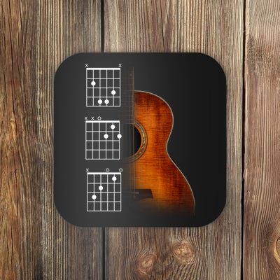 Acoustic Guitar Chords Coaster