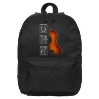 Acoustic Guitar Chords 16 in Basic Backpack