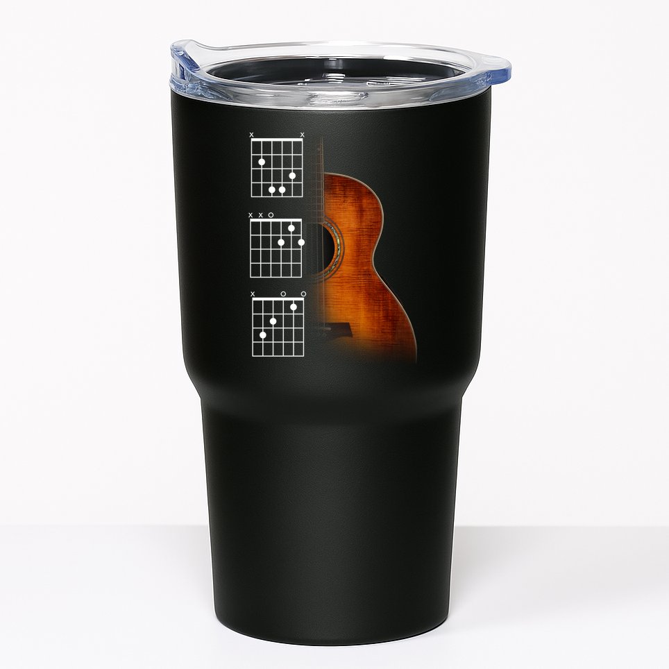 Acoustic Guitar Chords Tumbler