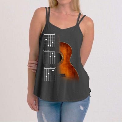 Acoustic Guitar Chords Women's Strappy Tank