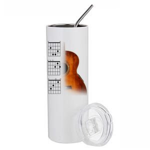 Acoustic Guitar Chords Stainless Steel Tumbler