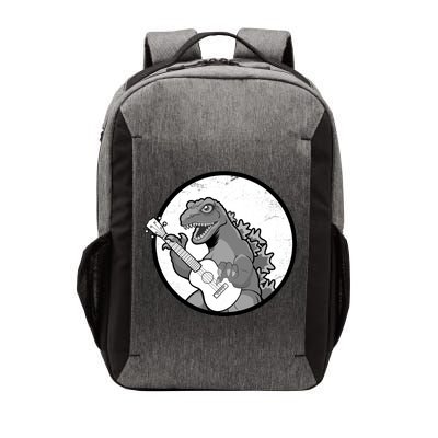 Acoustic Guitar Dinosaur Vector Backpack