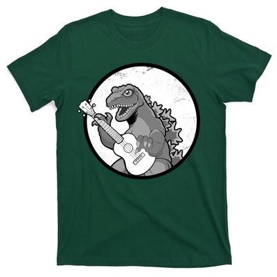 Acoustic Guitar Dinosaur T-Shirt