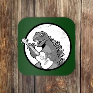 Acoustic Guitar Dinosaur Coaster