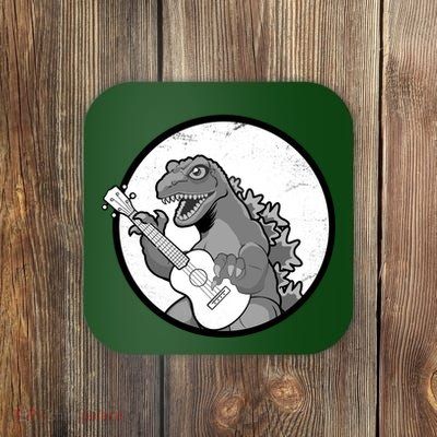 Acoustic Guitar Dinosaur Coaster