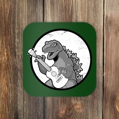 Acoustic Guitar Dinosaur Coaster