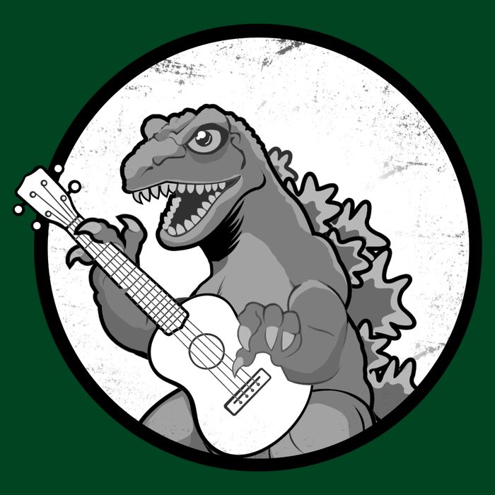 Acoustic Guitar Dinosaur Polo