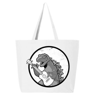 Acoustic Guitar Dinosaur 25L Jumbo Tote