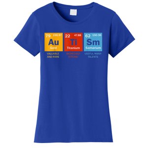 Autism Chemistry Periodic Table Elements Autism Awareness Women's T-Shirt