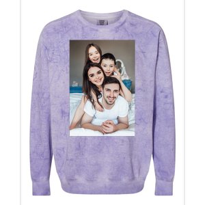 Add Custom Photo Picture Colorblast Crewneck Sweatshirt