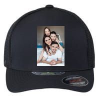 Add Custom Photo Picture Flexfit Unipanel Trucker Cap