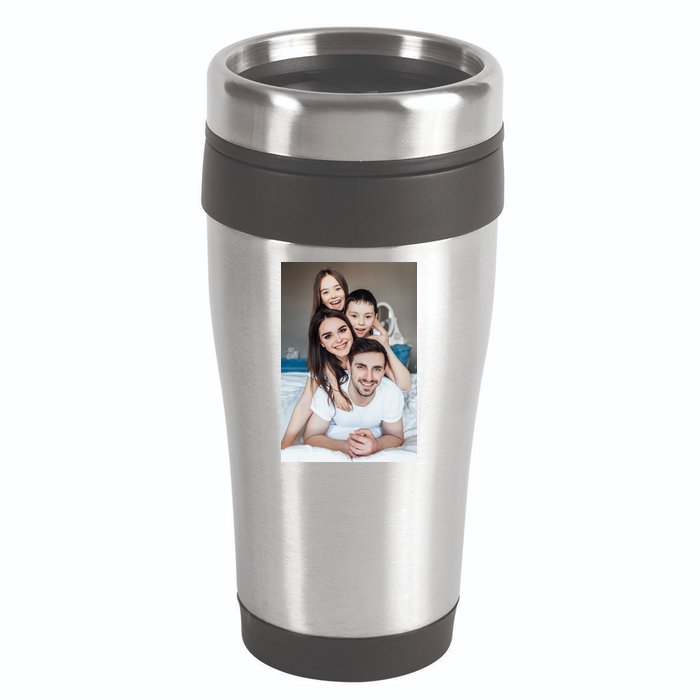 Add Custom Photo Picture 16oz Travel Tumbler