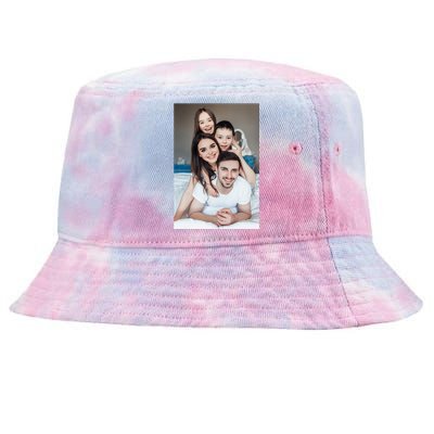 Add Custom Photo Picture Tie-Dyed Bucket Hat