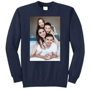 Add Custom Photo Picture Tall Sweatshirt